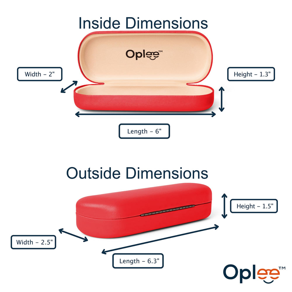 Oplee fit guide for travel contact lens and eyeglasses
