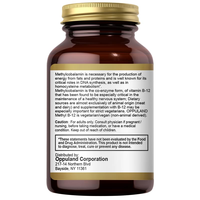 Orange-flavored B12 tablets for energy support