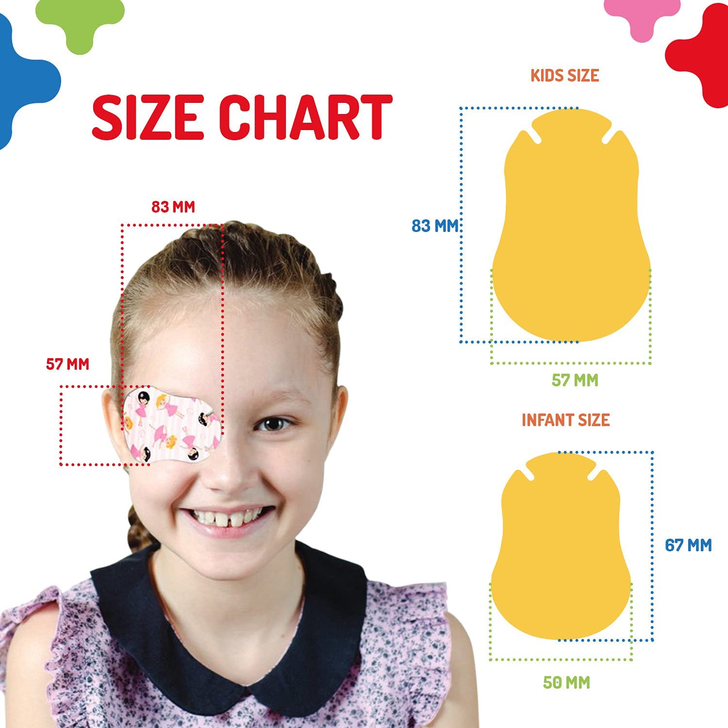 OpthoPatch Series I boys design eye patch, 83x57 mm