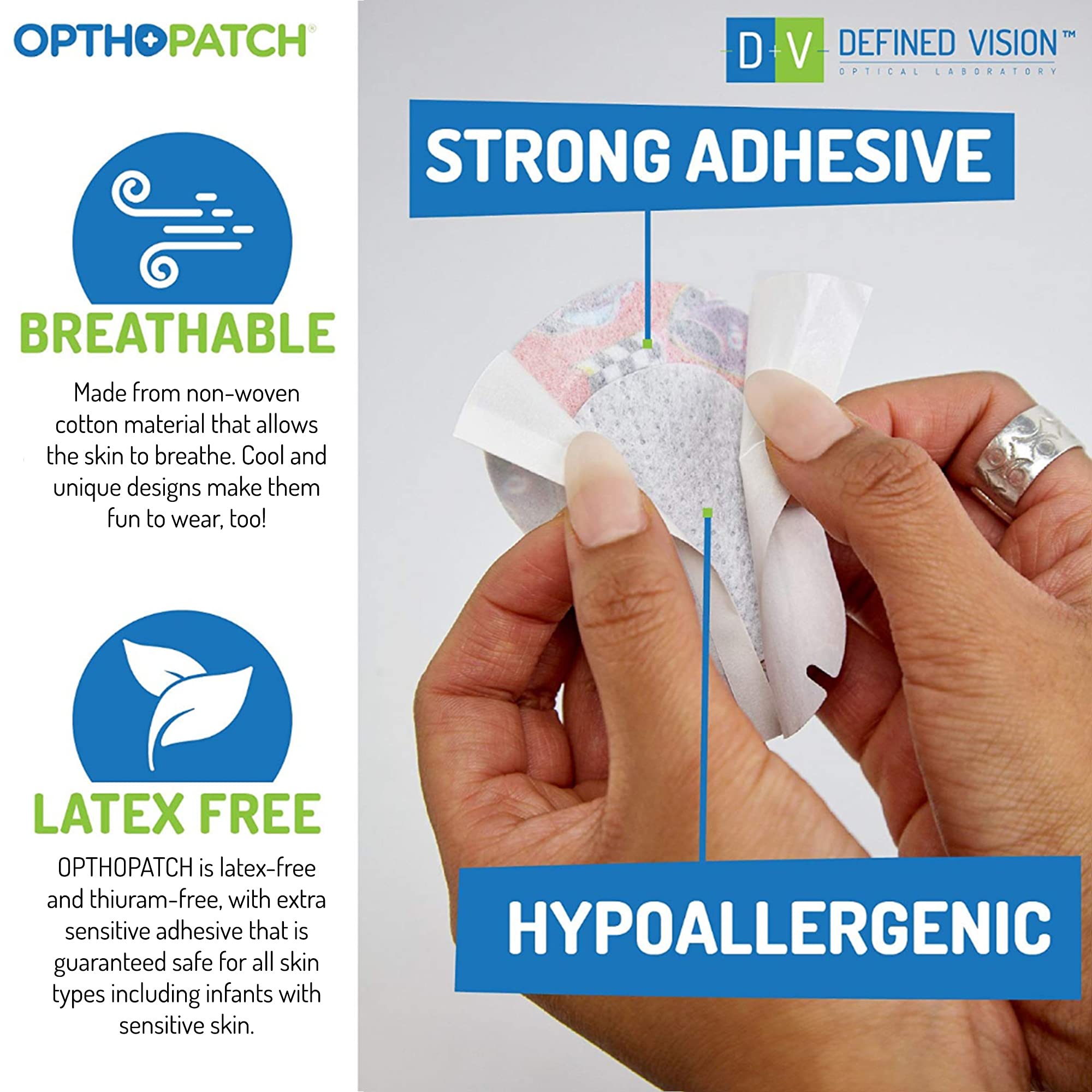 OpthoPatch Series I boys eye patch – design 4