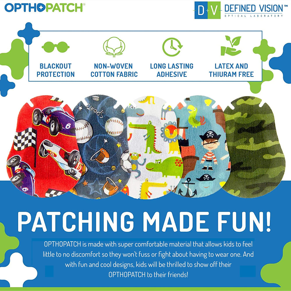 OpthoPatch Series I boys eye patch – design 5