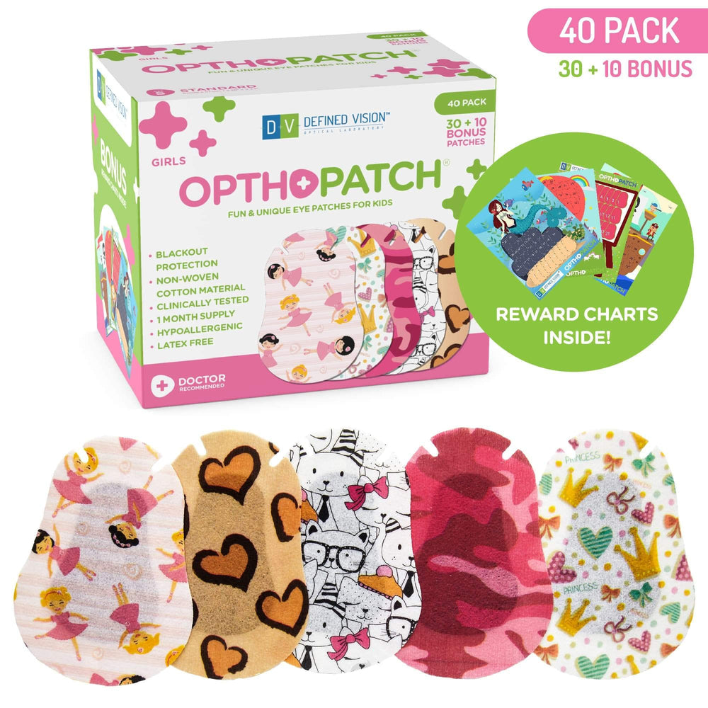 OpthoPatch latex-free hypoallergenic adhesive bandages