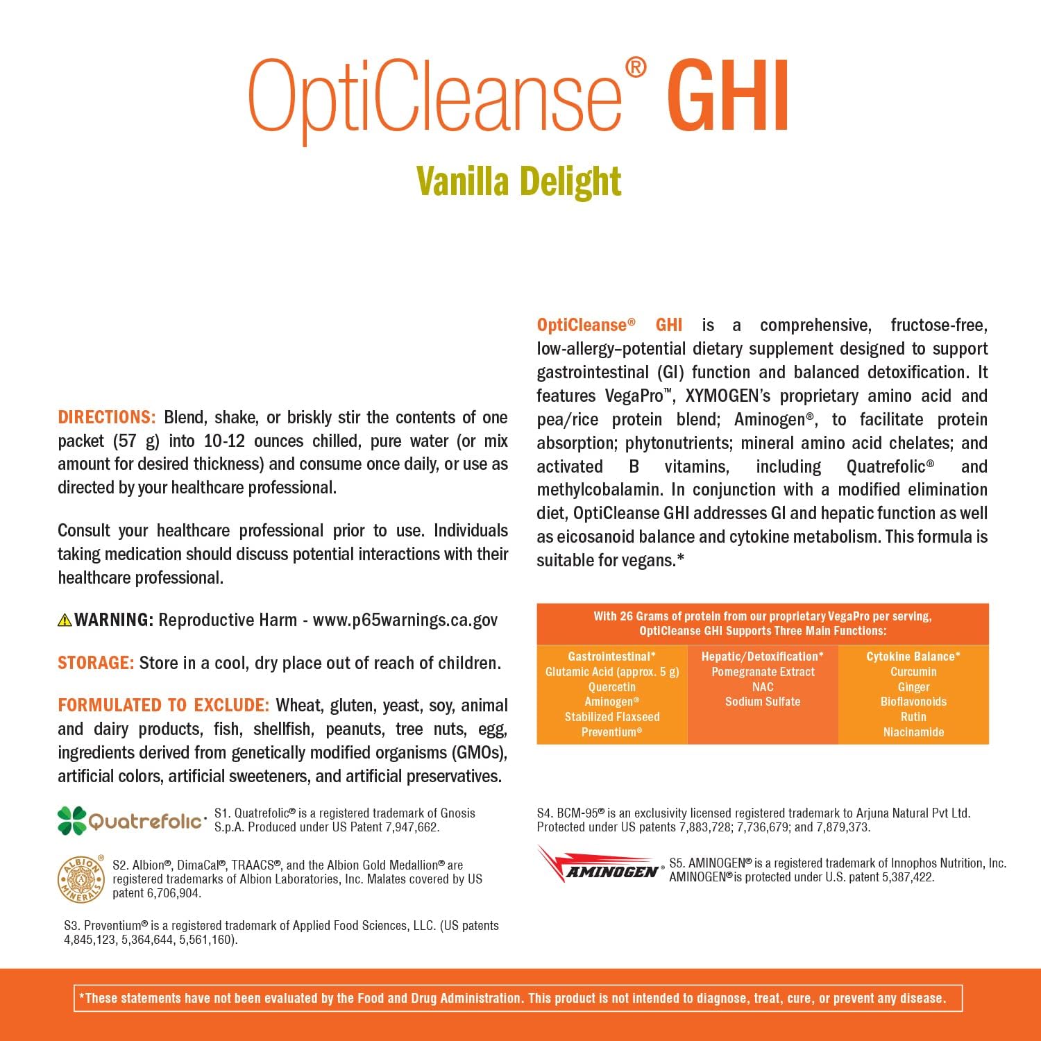 Sugar-free, gluten-free vegan protein powder packaging