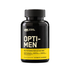 Bottle of Optimum Nutrition Opti-Men Multivitamin 90 tablets