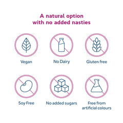 Vegan, gluten-free probiotic label and ingredients