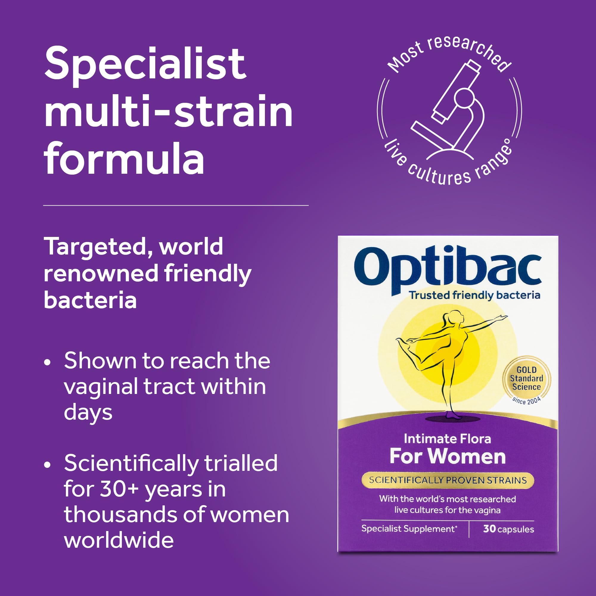 Optibac Probiotics For Women packaging