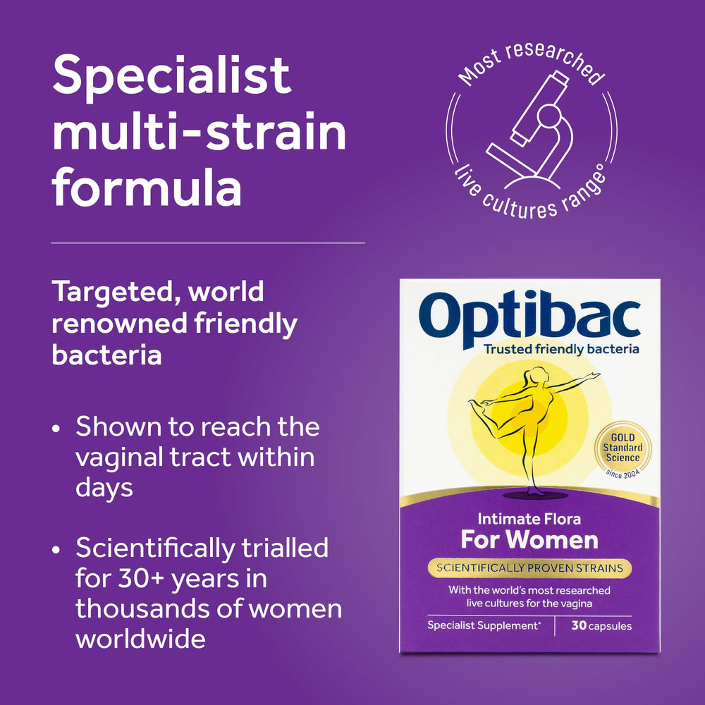 Optibac Probiotics For Women packaging
