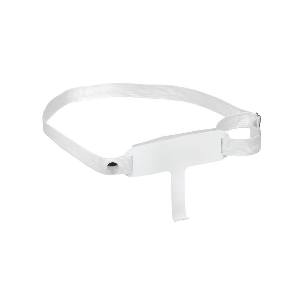 Pro-Nose Guard attached to eyeglasses suspending them above the nose bridge