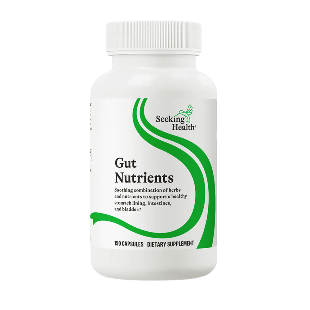 Bottle of Optimal GI Glutamine-Free Digestive Support supplement