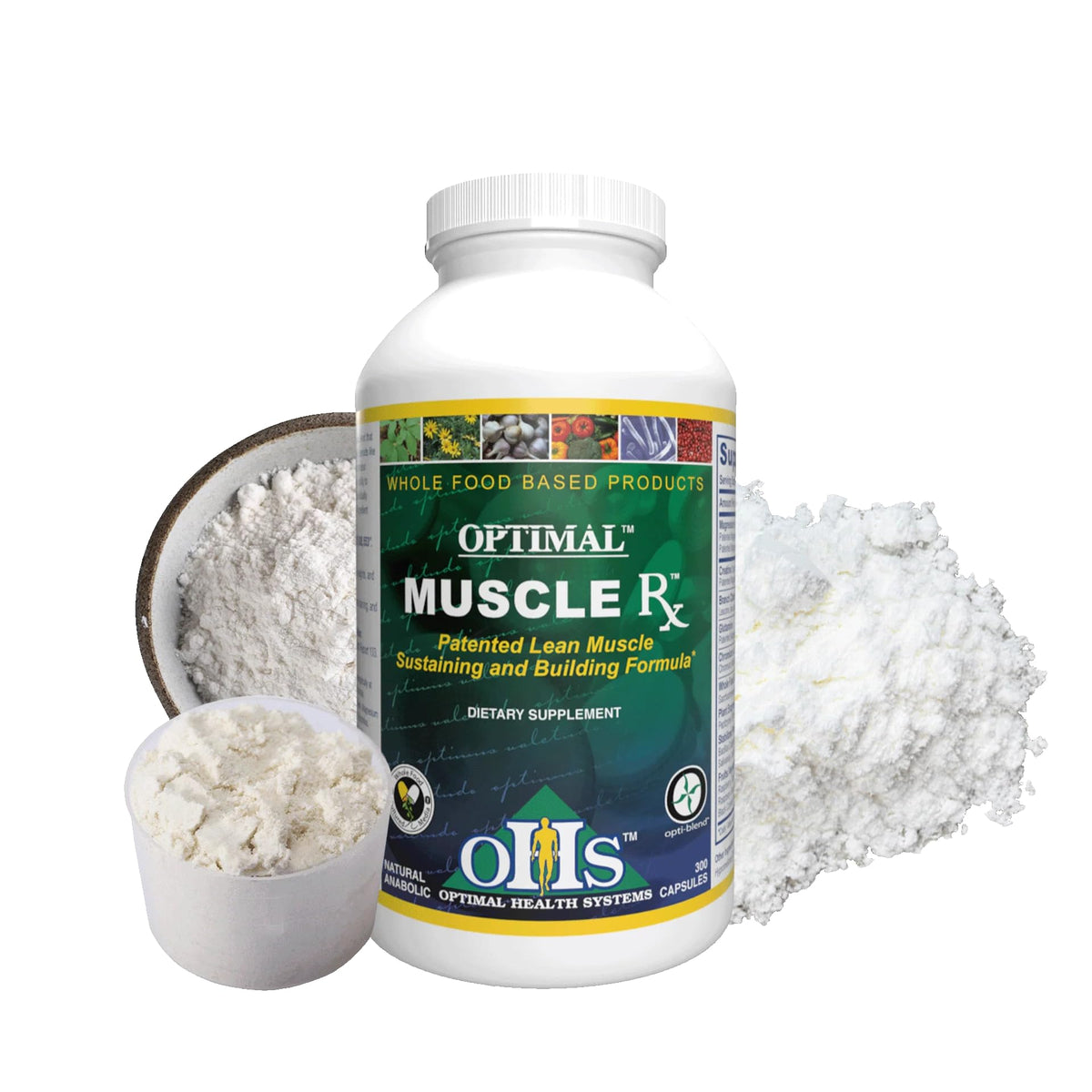 Hero image for Optimal Muscle RX featuring lean muscle and fitness lifestyle