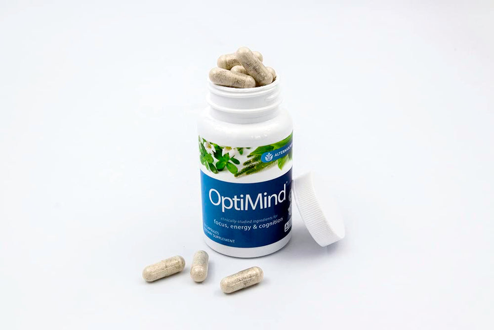 Optimind non-GMO packaging underscoring purity and safety.