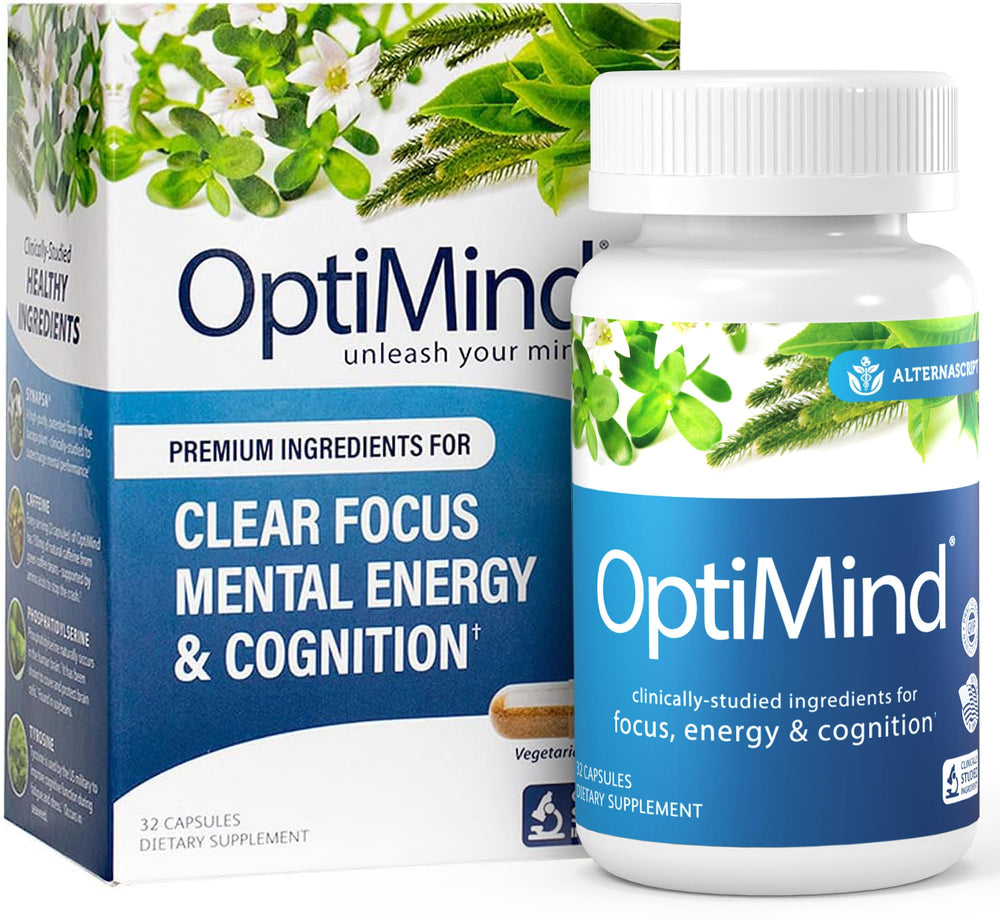 Optimind Synapsa bacopa capsule for natural memory support and sharper focus.