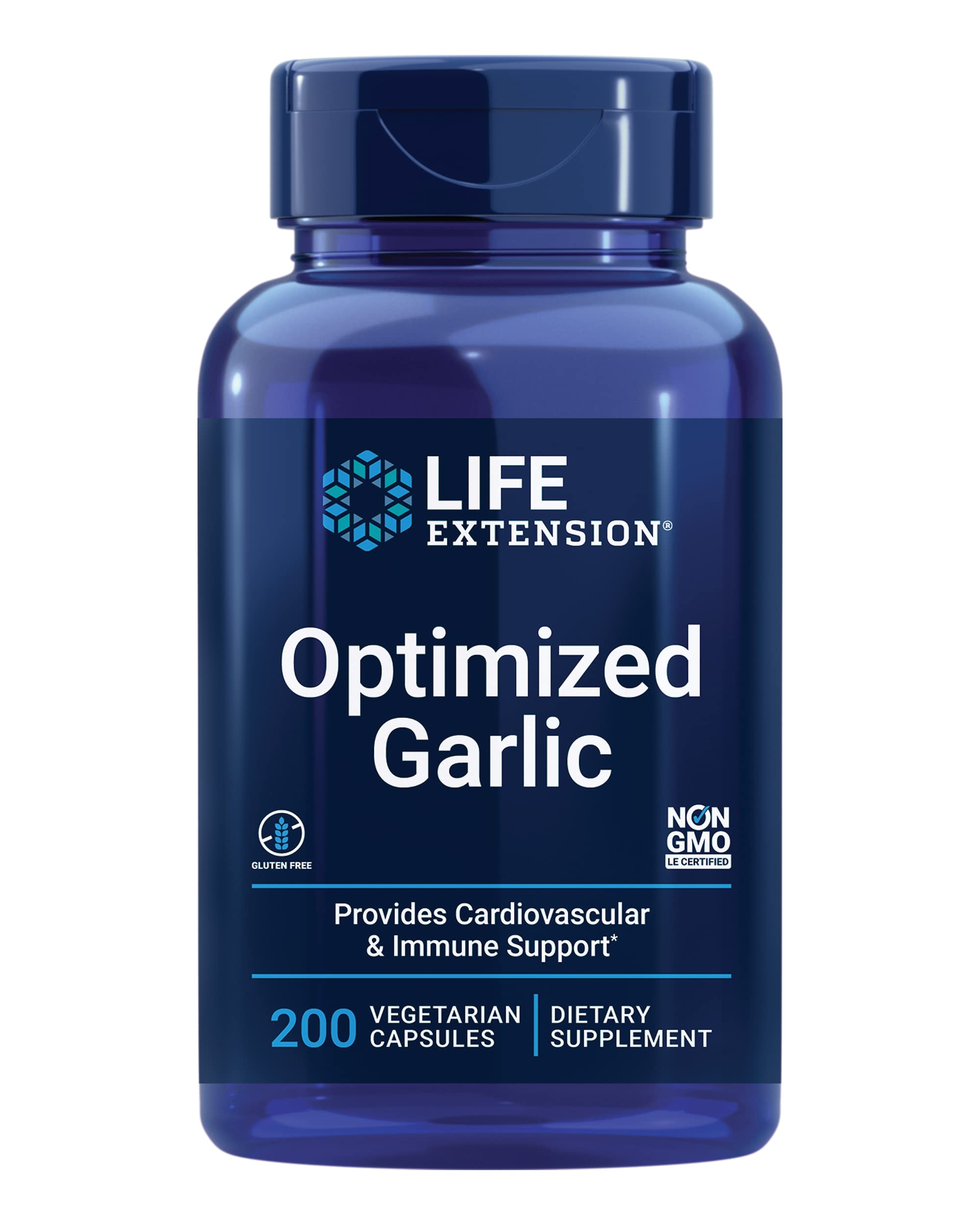 Optimized Garlic hero image with capsules