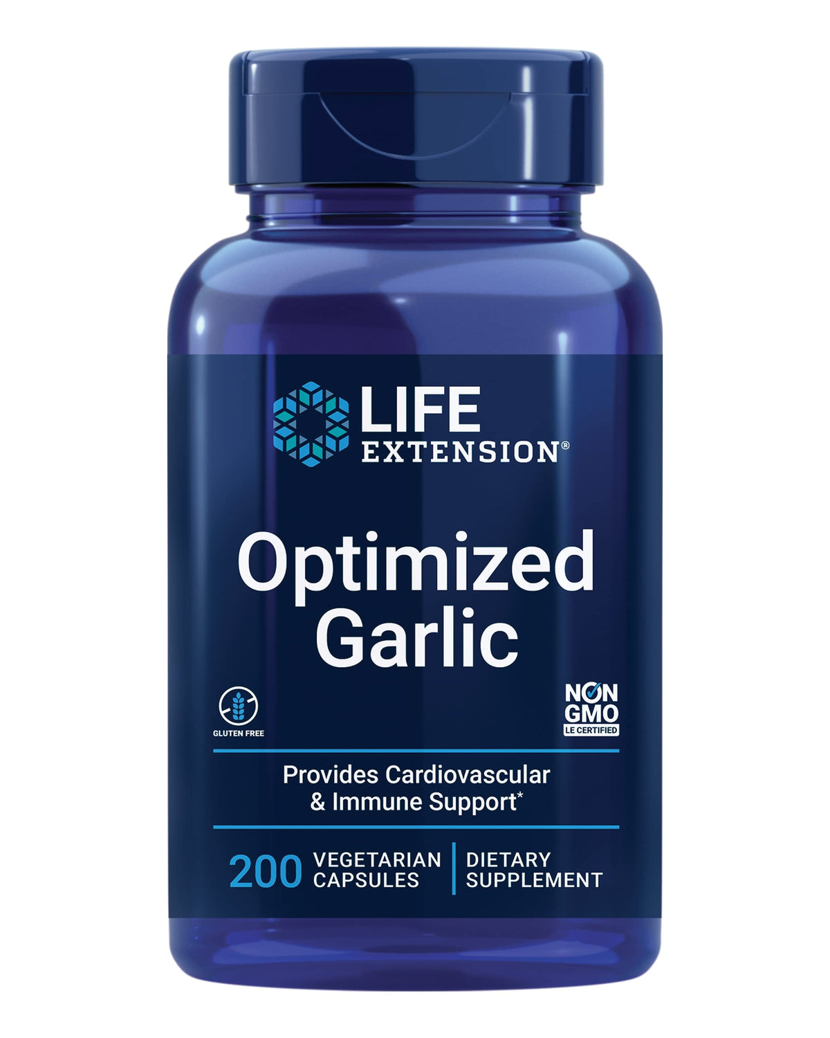 Optimized Garlic hero image with capsules