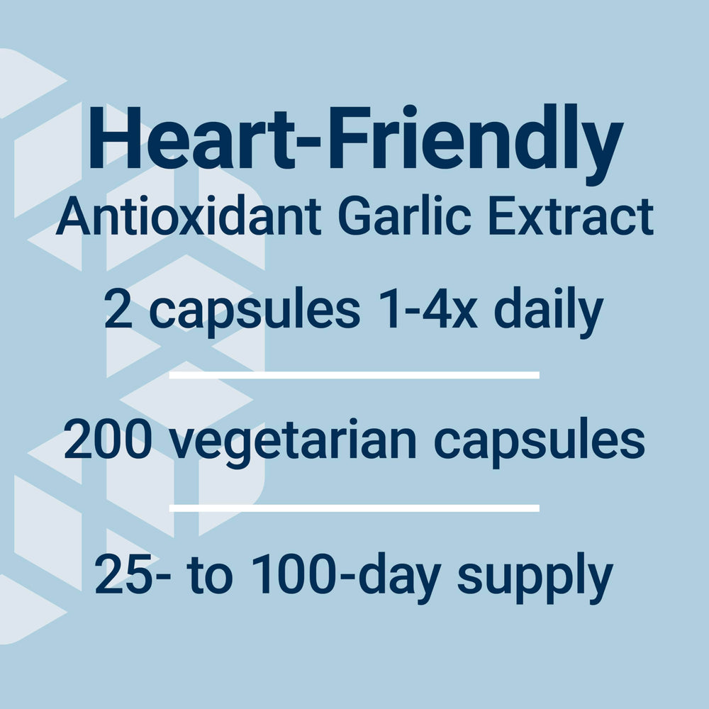 Immune support concept with Optimized Garlic