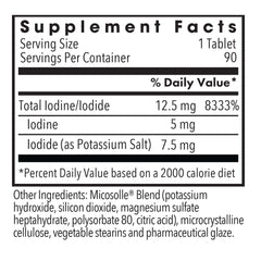 Optimox Iodoral product label
