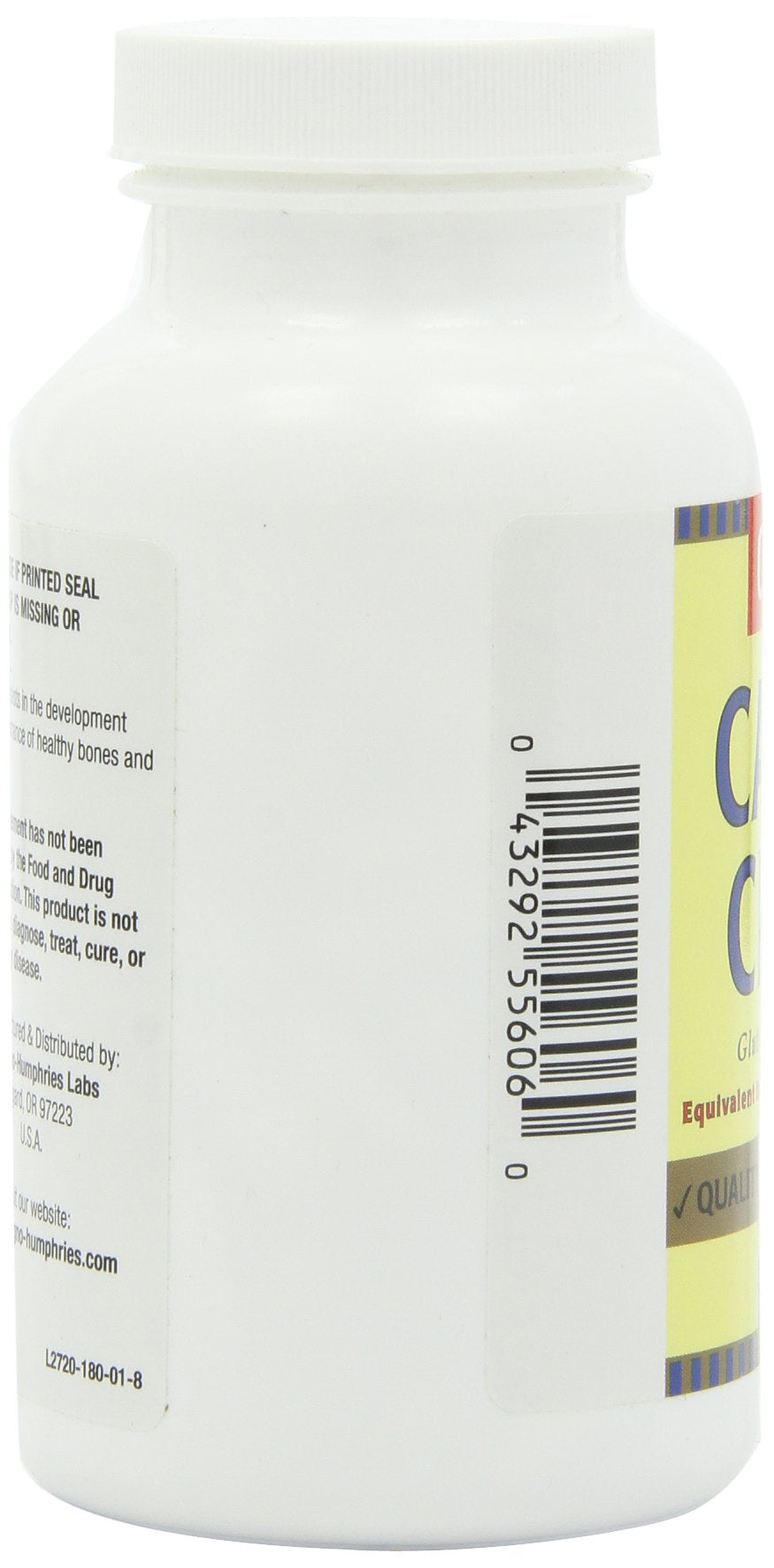 Supplement packaging showing Optimum Calcium Citrate