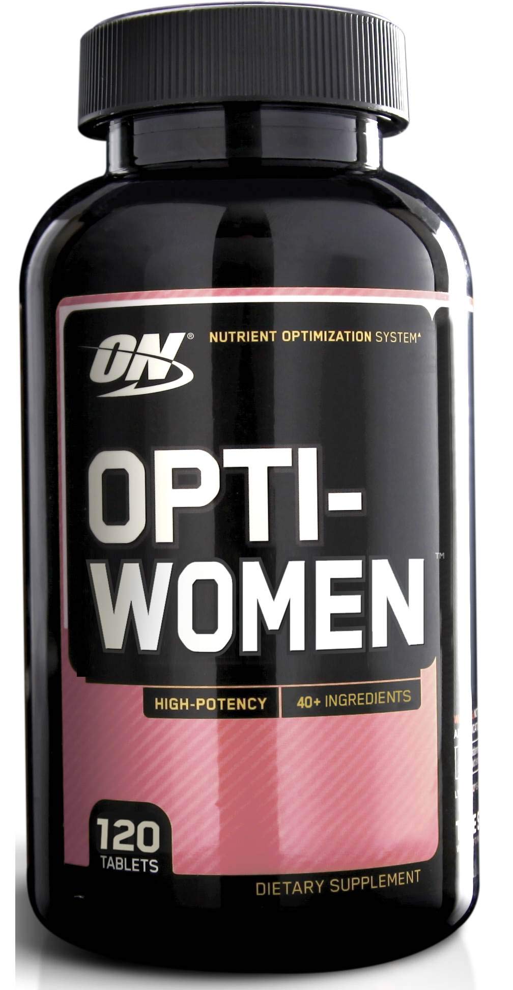 Optimum Nutrition Opti-Women 120-Count women's multivitamin bottle