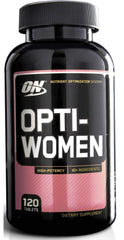 Optimum Nutrition Opti-Women 120-Count women's multivitamin bottle