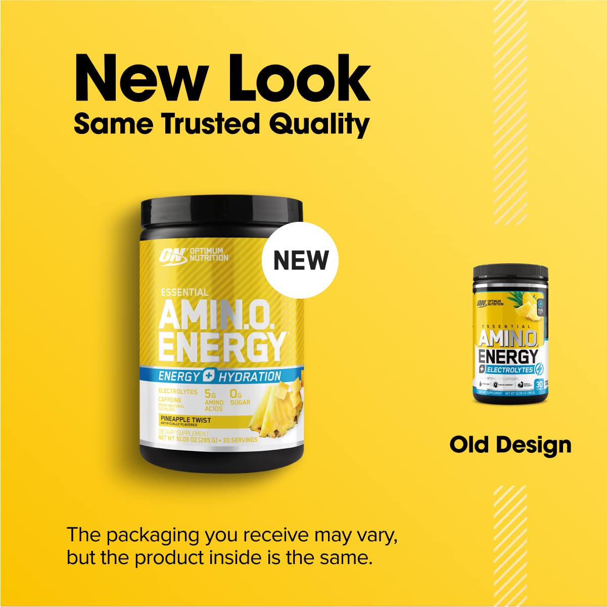 Prepared drink in a glass showing Pineapple Twist flavor.