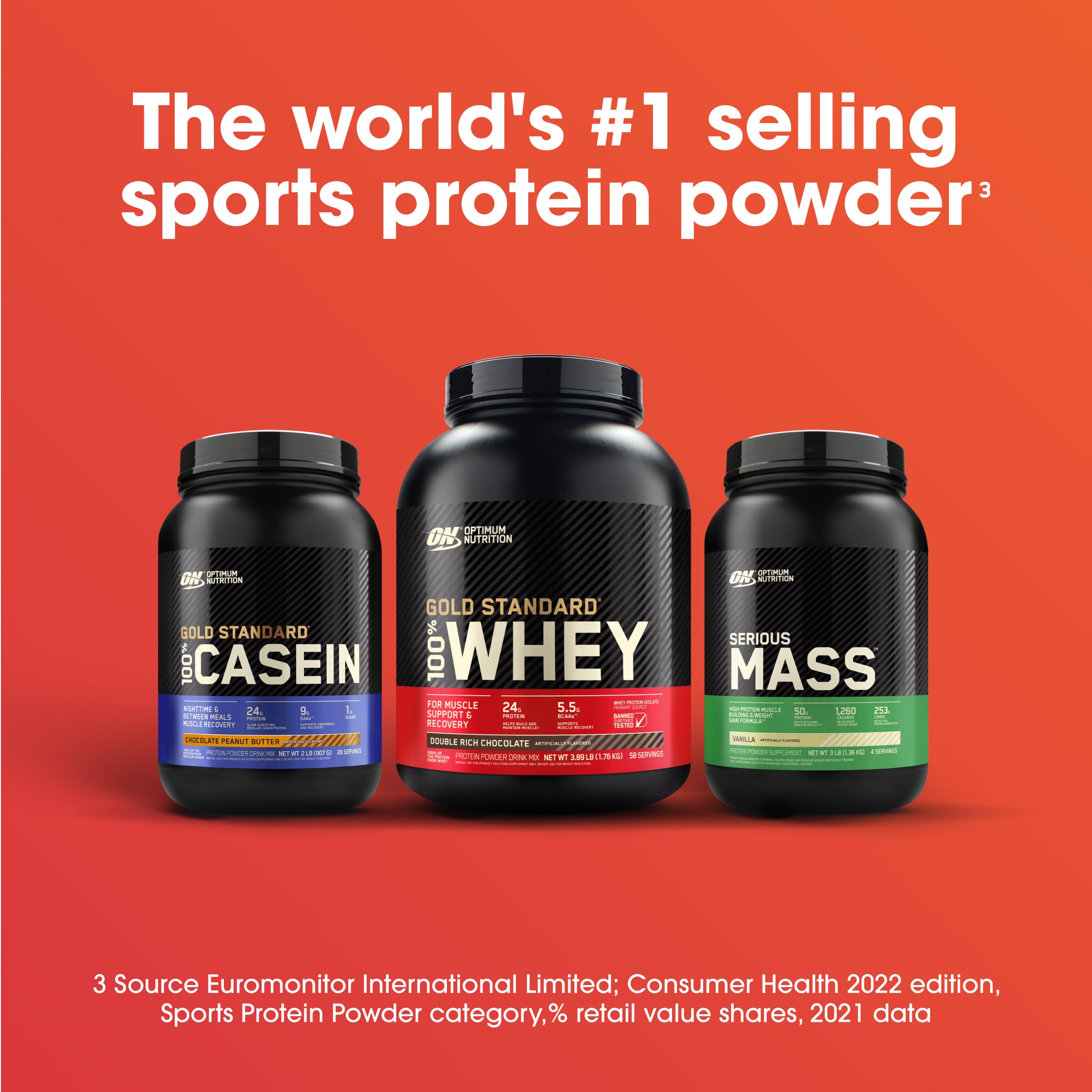 Optimum Nutrition Serious Mass strawberry bulk bag for bulk mass gains.