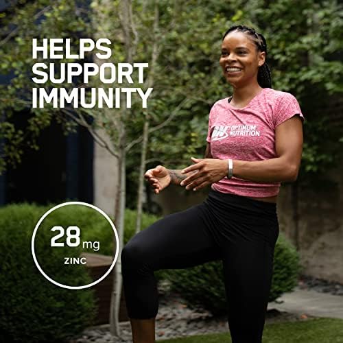 Lifestyle image emphasizing immune support and energy from Optimum Nutrition Zinc Magnesium Aspartate