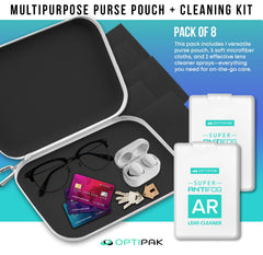 Optipak microfiber cleaning cloth, 6 by 7 inches