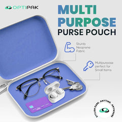 Five pre-moistened lens wipes for eyeglasses and camera lenses