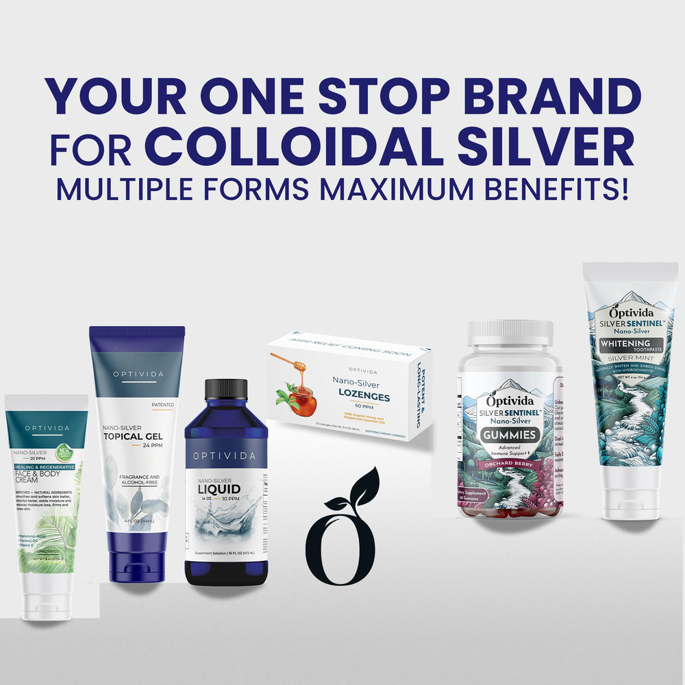 Adults and kids using Optivida Colloidal Silver Liquid for daily wellness