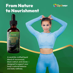 Dropper dispensing the liquid from the bottle