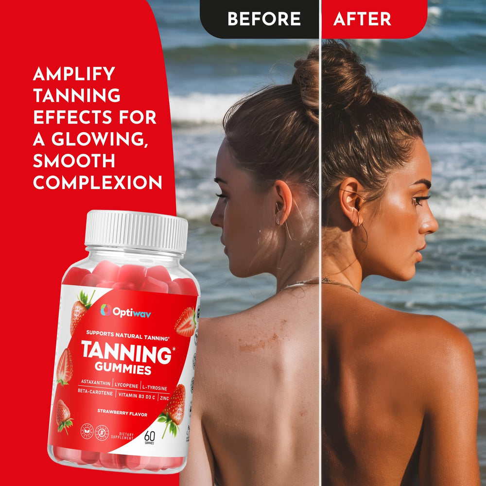 Glow-enhancing skin wellness with OptiWav Gummies