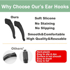 10 pairs of OPUGIT ear grips in black packaging
