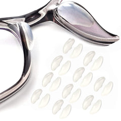OPUGIT nose pads for eyeglasses, transparent silicone