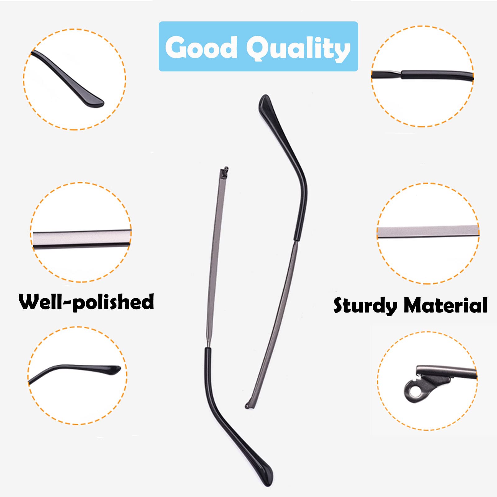 Includes screws and 3-in-1 screwdriver