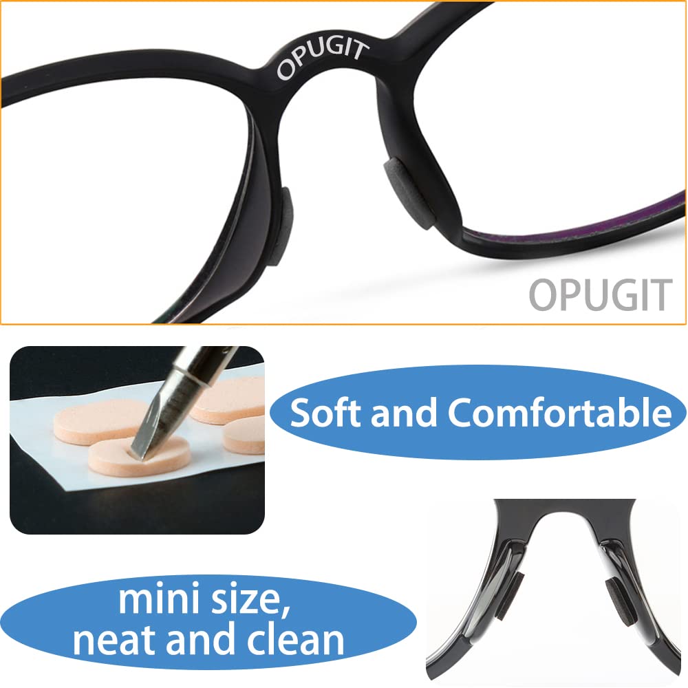 16 pairs of soft foam nose pads for glasses