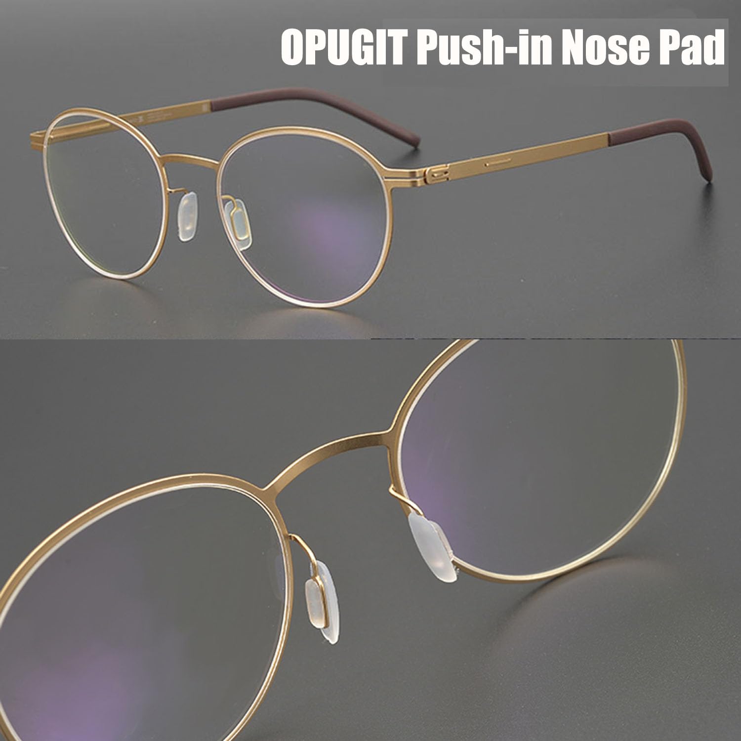 Two sizes available: S (11x6mm) and M (13.5x6.5mm)