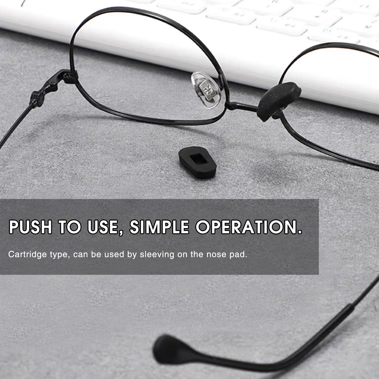 Eyewear nose pad covers – slip-on installation (image 6)