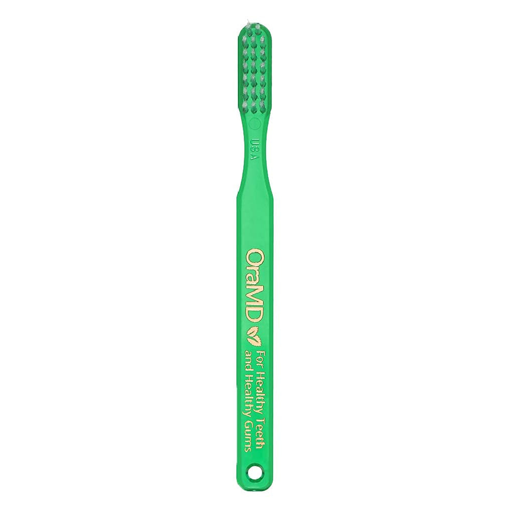 OraMD Soft Bristles Toothbrush pack of 6 - top view