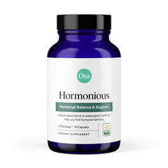 Ora Organic Hormone Balance supplement bottle – front view