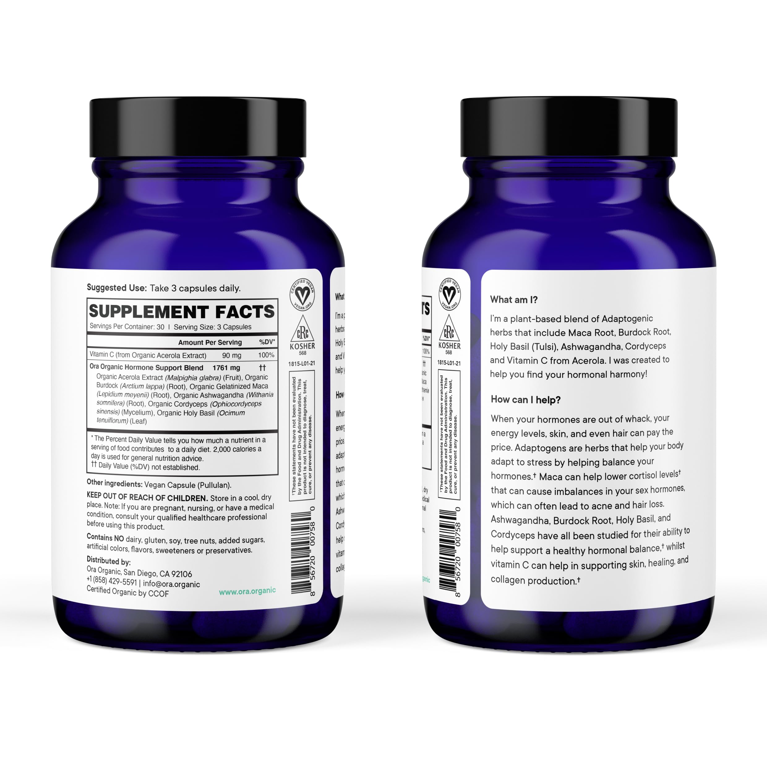 Vegan, non-GMO, gluten-free, dairy-free, soy-free product labels