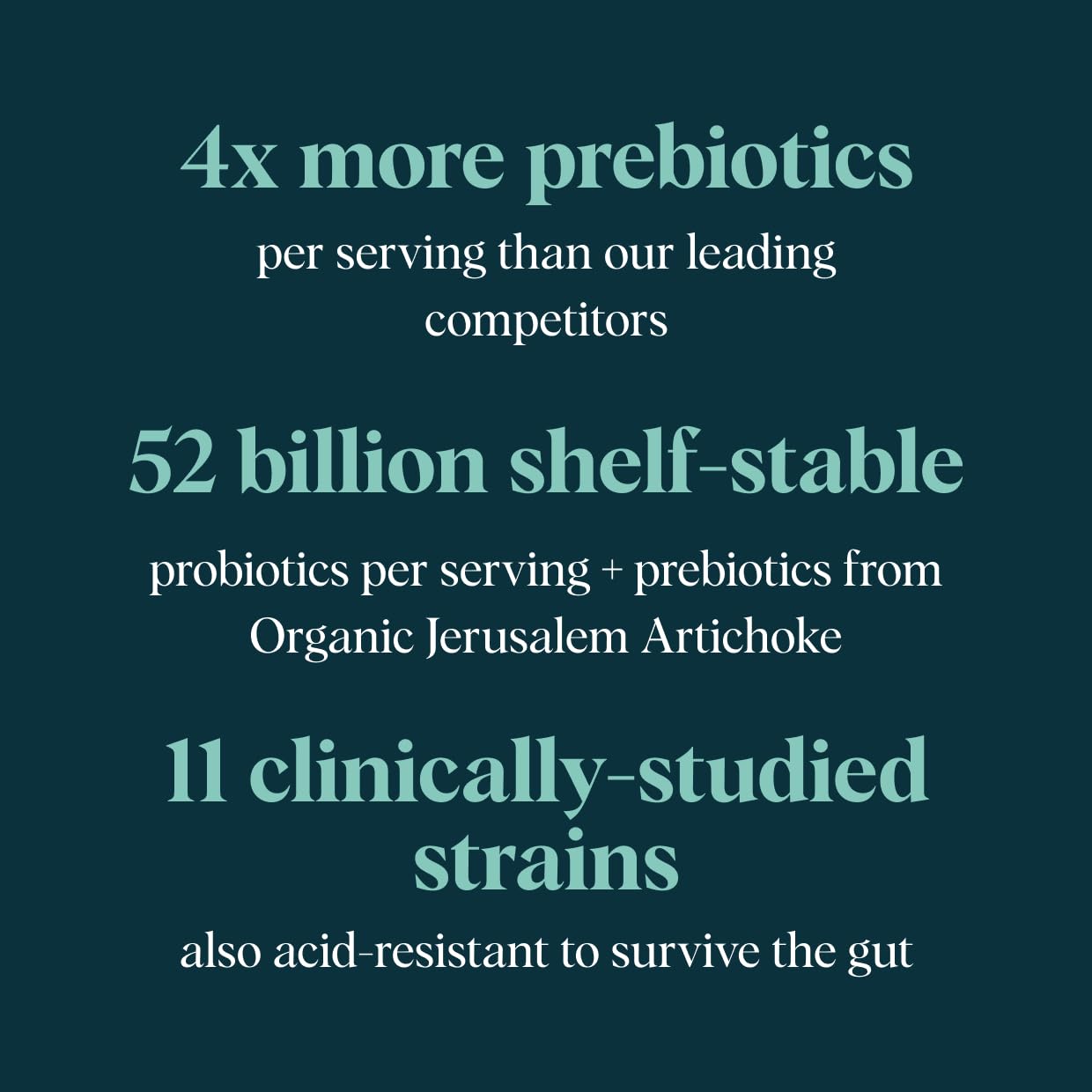 Illustration of 11 acid-resistant probiotic strains