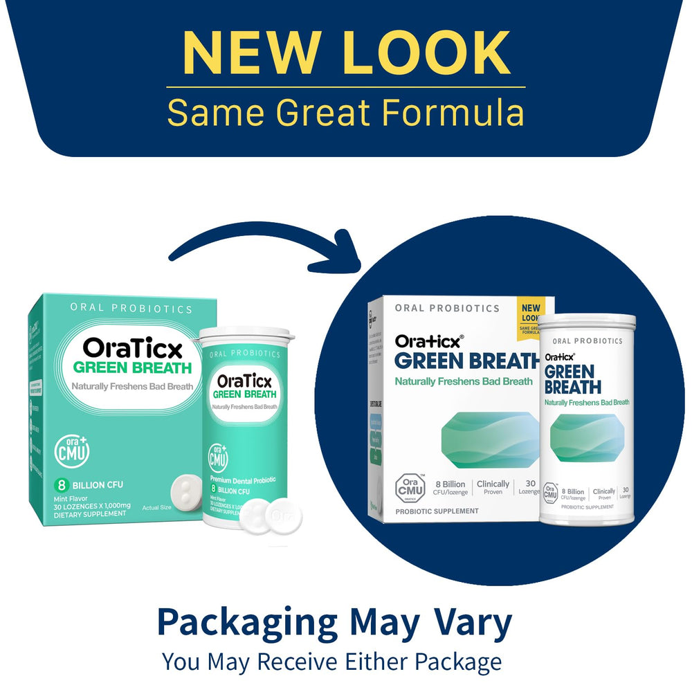 Bottle of OraTicx CSP 3-Phase Activ-Vial probiotic