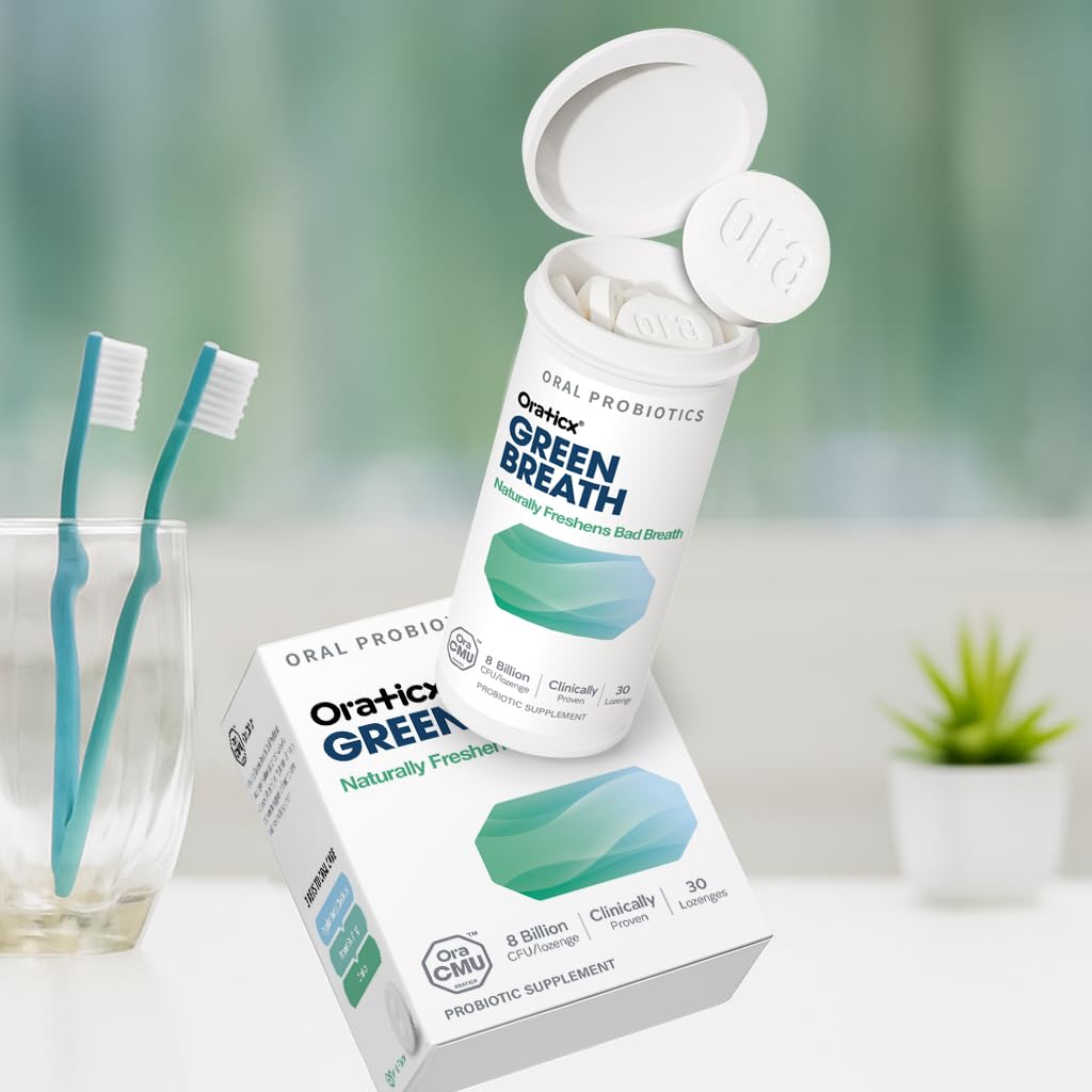 Lozenges dissolving in mouth for probiotic release