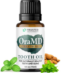 OraMD 4-in-1 Extra Strength Tooth Oil bottle