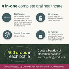 OraMD 4-in-1 Extra Strength Tooth Oil packaging
