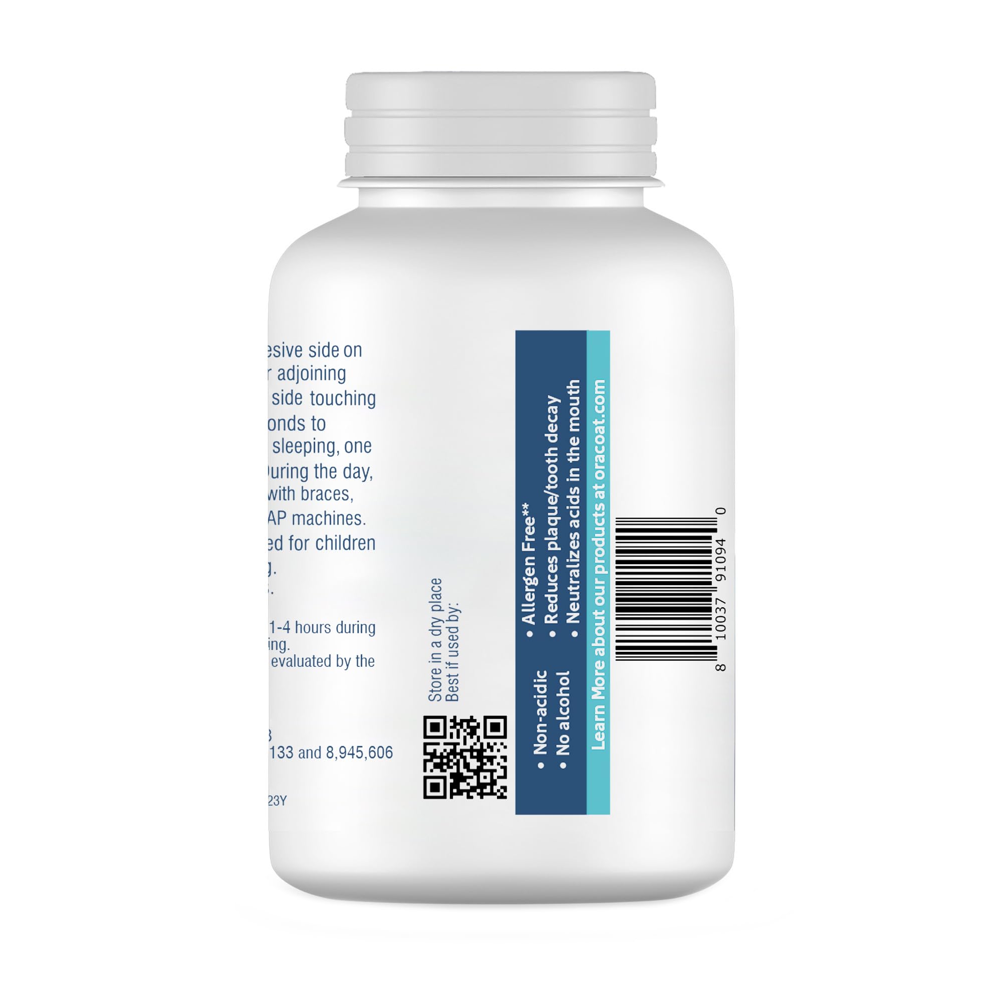 Lifestyle shot of Oracoat XyliMelts for dry mouth relief