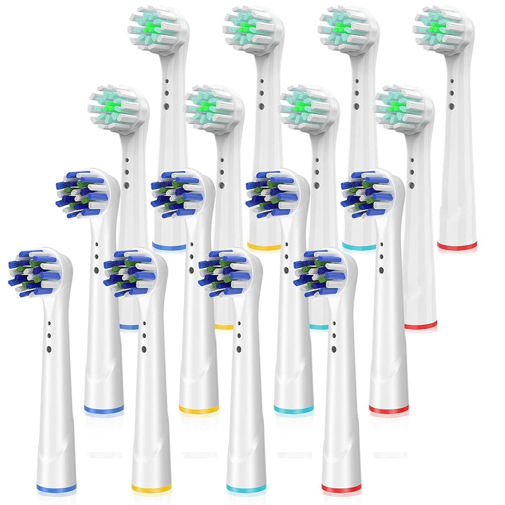 Oral-B 16-pack replacement toothbrush heads - front view