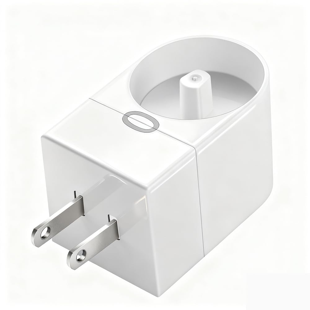 Front view of the 2-in-1 Oral-B charger showing wireless and wired charging