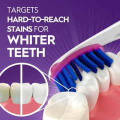 Dual-flex Pro-Flex design on Oral-B 3D White Deep Stain Remover toothbrush