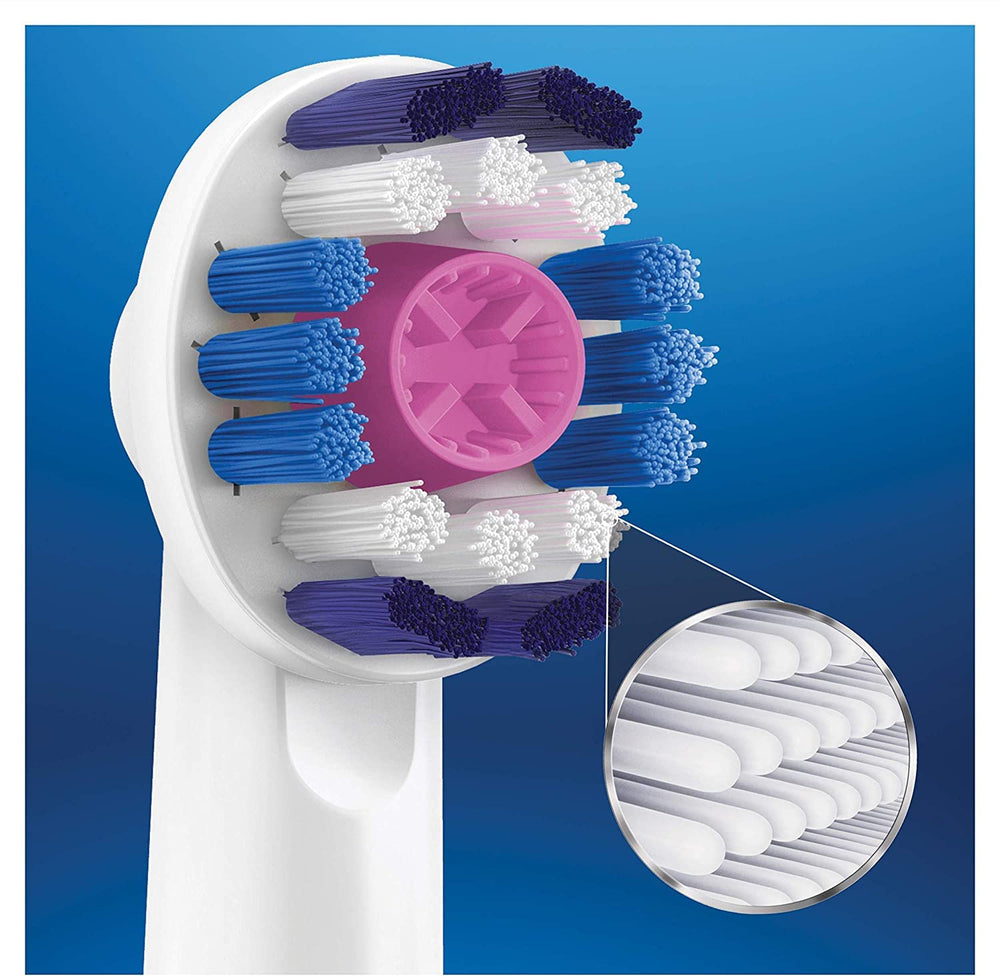 Whitening effect on enamel after using Oral-B 3D White heads (two weeks)